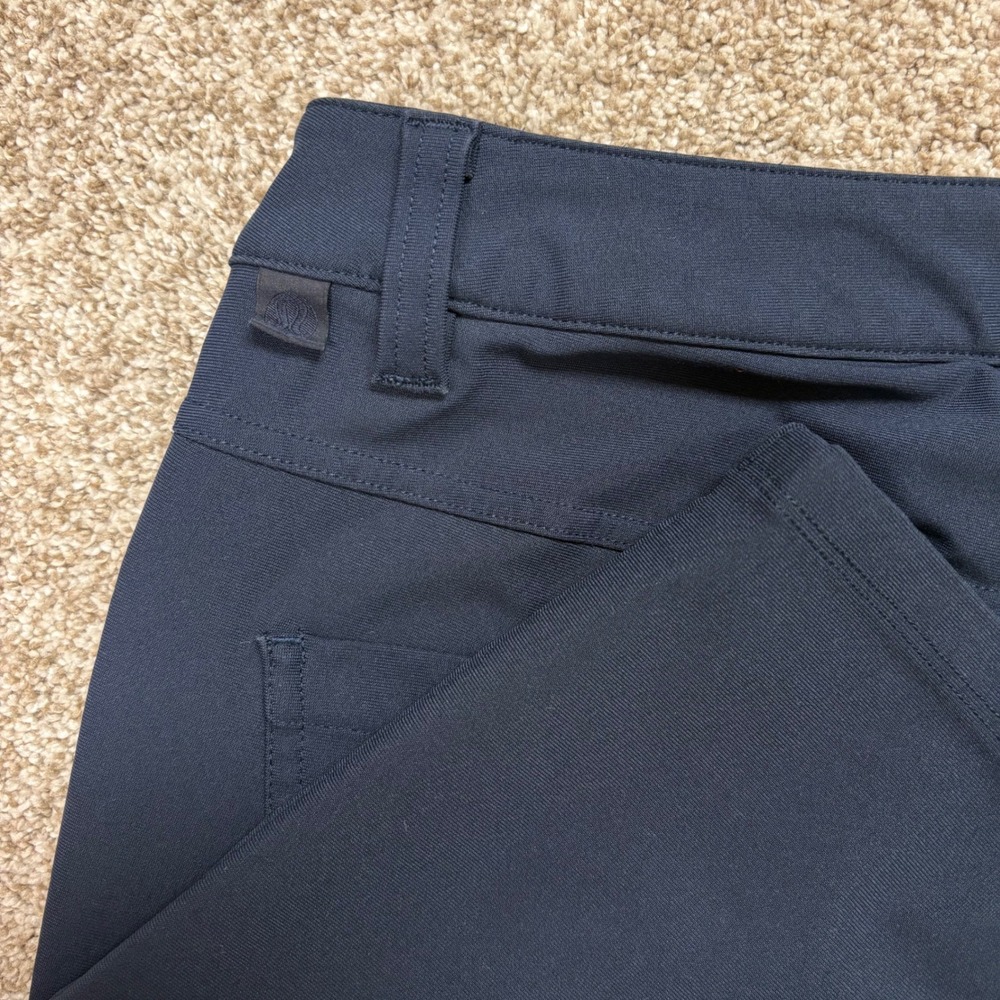 Lululemon ABC Pants Mens 31x28 Navy Slim Fit Warpstreme 5-Pocket Chino Trousers